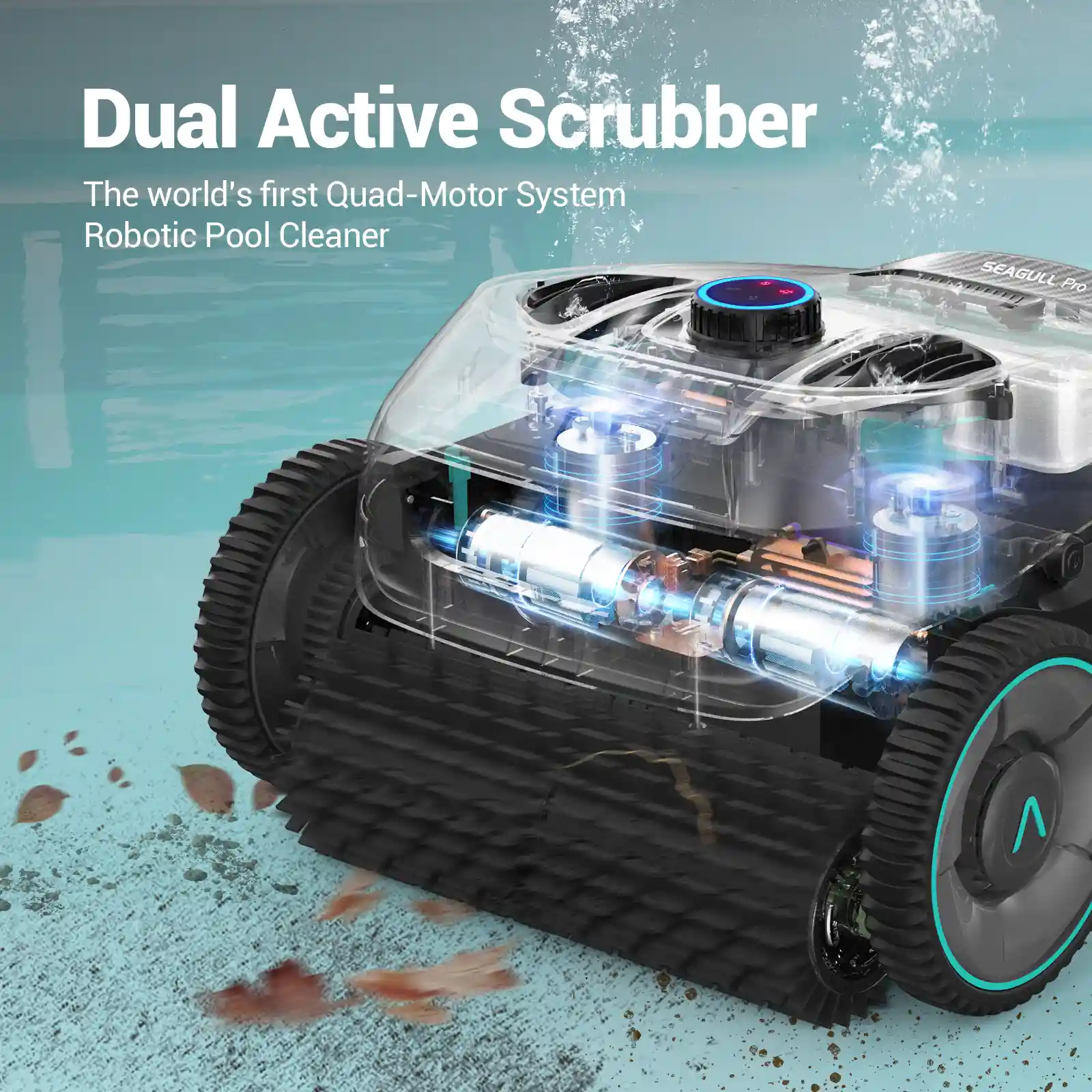 Seagull Pro Lite robot de curățat piscina, fără fir Aiper